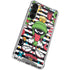Looney Tunes Marvin the Martian Striped Patches Galaxy S24 FE Clear Case